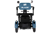 Triciclu electric persoane BLADE VIVA 14, 1200W, 60V 20Ah, 25 km/h, fara permis, autonomie 50 km, albastru-negru