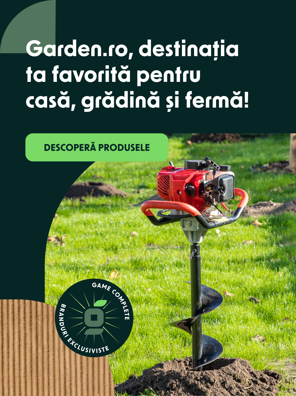 ☘️aiiKEN73*Garden☘️AG202604 Magazin de bricolaj | Garden.ro