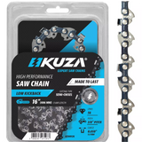 Lant pentru drujba Kuza, lungime 16", pas 3/8" Pitch, grosime 050"-1.3 mm, 56 Zale, 1 lant/pachet