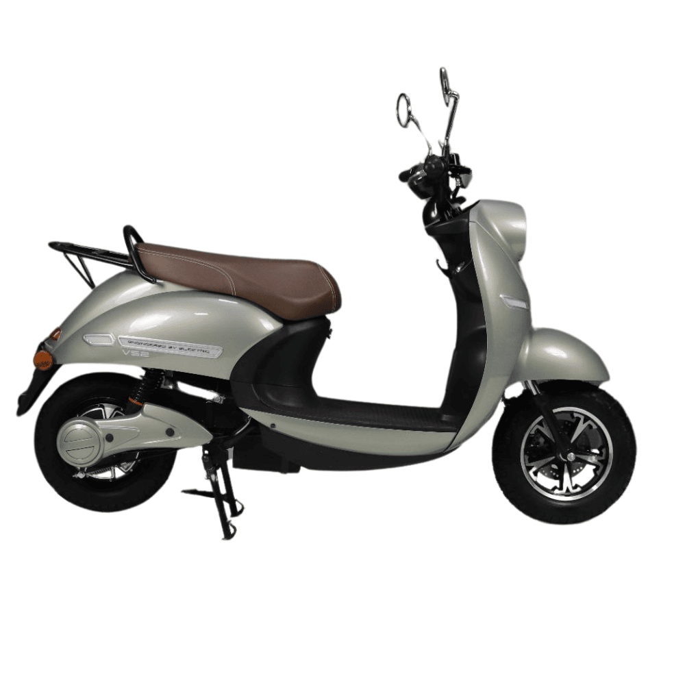 Voltarom S2 Premium, 2000W, viteza maxima 25km/h, autonomie pana la 60 km, Scuter Electric Fara Permis Argintiu
