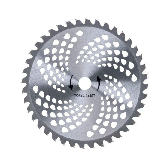 Disc taietor 40T - Vidia dublu - 255 x 25.4mm (MC)