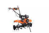 Motocultor pe benzina O'MAC MC 180, 18CP, cu roti, plug reglabil, roti metalice
