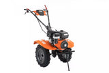 Motocultor pe benzina O'MAC MC 180, 18CP, cu roti, plug reglabil, roti metalice