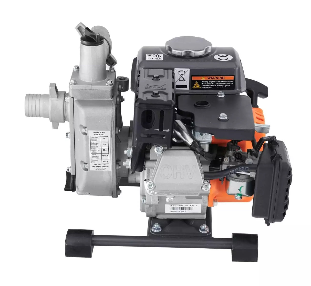 Motopompa de apa curata O'MAC MP 2500, 1.5'', 2.5CP, 15000 l/h