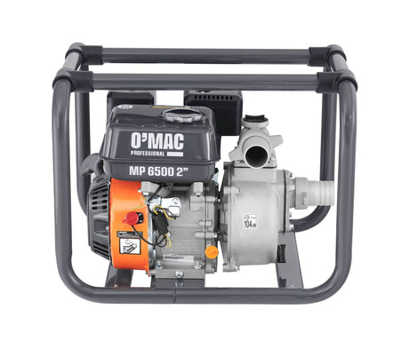 Motopompa apa O'MAC MP 6500,  2", 6.5CP, 196cc, 30000 l/h