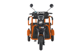 Triciclu electric Blade TRIP X2 2000 W, 25 km/h, autonomie pana la 70 km, baterie plumb- acid 72 V 20 Ah, greutate maxima 160  kg, Fara permis, negru-portocaliu