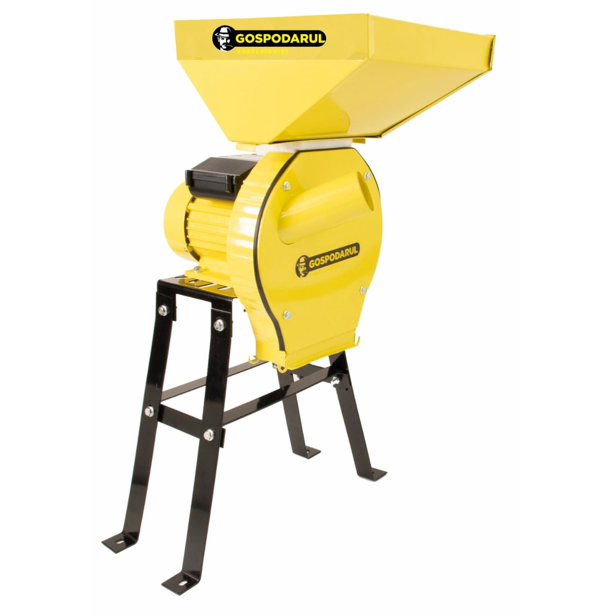 Moara cu suport pentru cereale si stiuleti de porumb GP-MCR1S - 3900W, 320 kg/h