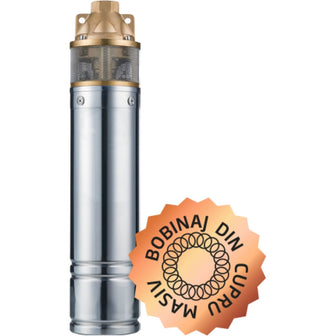 Pompa submersibila apa curata BLADE 4SKM-150 Pro, 1100W, 2600 l/h, diametru 100mm