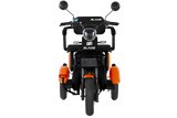 Triciclu electric persoane BLADE VIVA 14, 1200W, 60V 20Ah, 25 km/h, fara permis, autonomie 50 km, portocaliu-negru