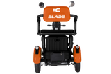 Triciclu electric persoane BLADE VIVA 14, 1200W, 60V 20Ah, 25 km/h, fara permis, autonomie 50 km, portocaliu-negru