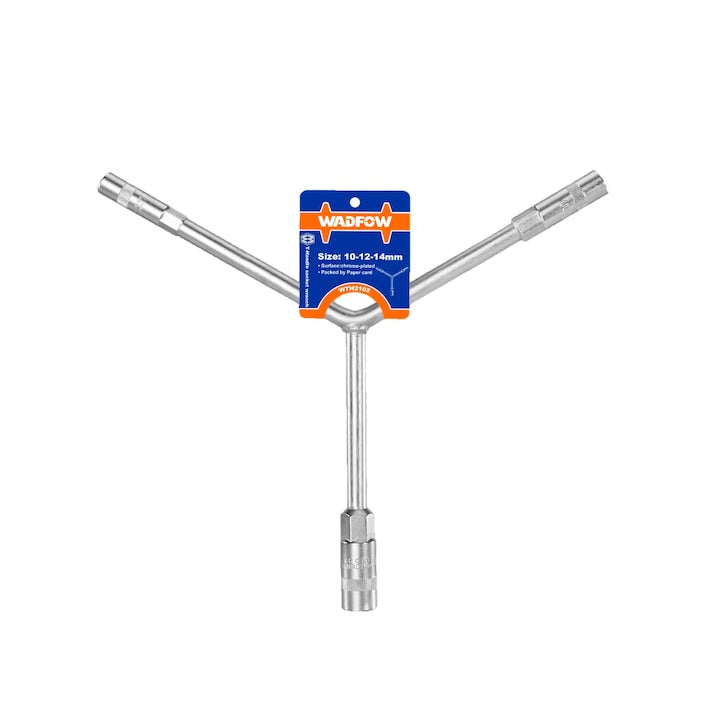 Cheie tubulara tip Y Wadfow, Cr-V, dimensiune 10x12x14mm