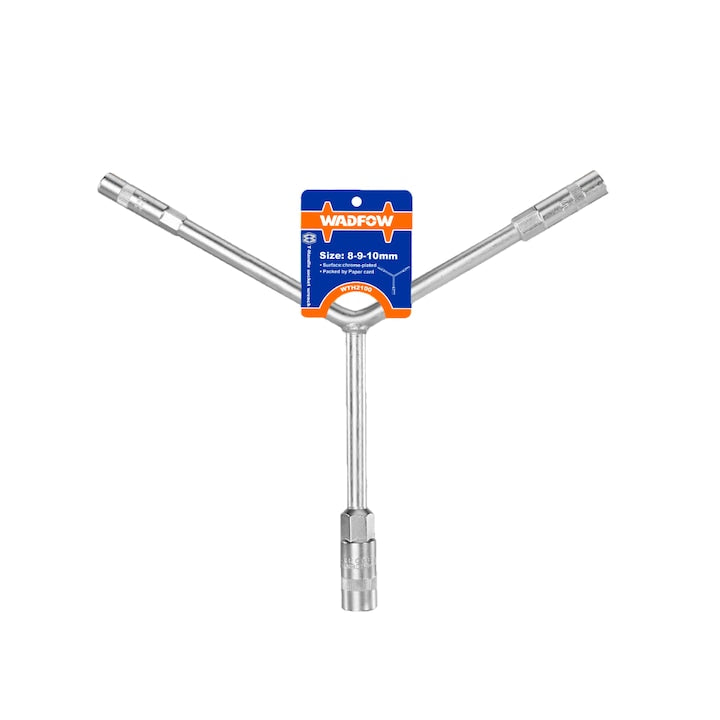 Cheie tubulara tip Y Wadfow, Cr-V, dimensiune 8x9x10mm