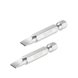 Set 2 biti Wadfow, prindere Hex, lungime 50mm, tip varf SL6.0*1.0mm