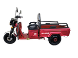 Triciclu Cargo electric BLADE Active R6 1300W, 25 km/h, autonomie pana la 50 km, baterie plumb-acid 72 V/20 Ah, capacitate maxima 500 kg, fara permis, culoare rosu
