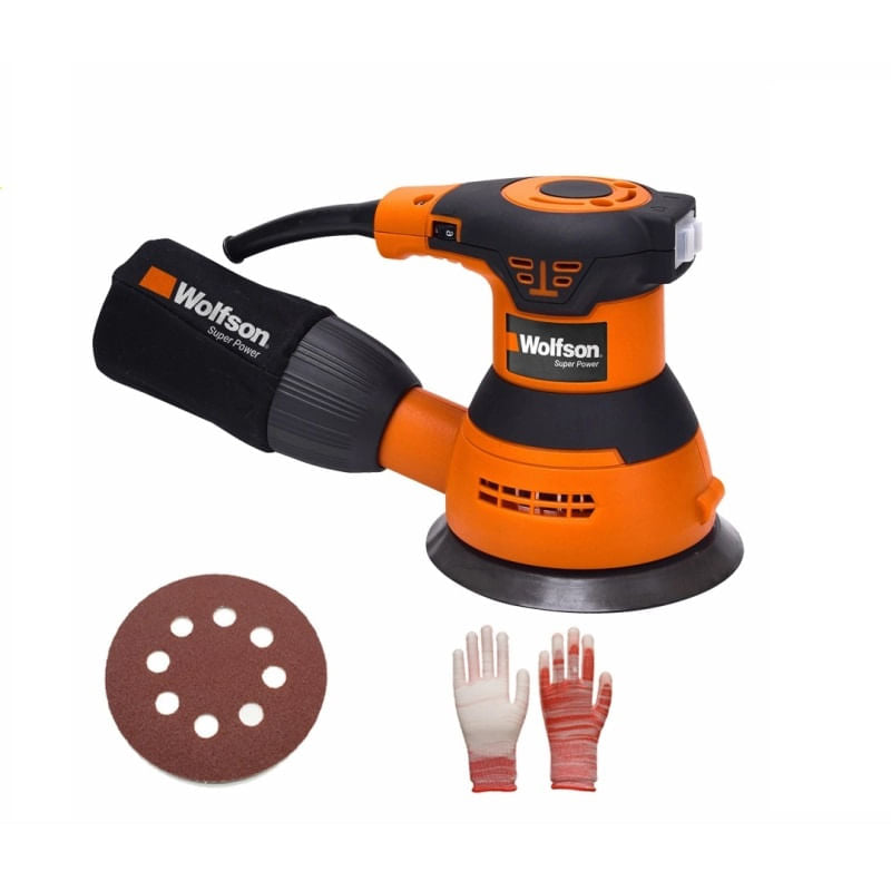 Masina de slefuit rotativa Wolfson - 350W + manusi