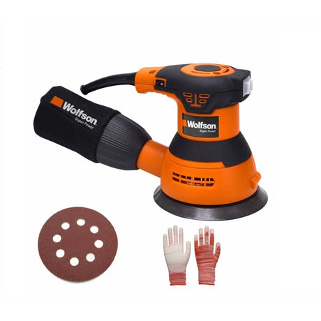 Masina de slefuit rotativa Wolfson - 350W + manusi
